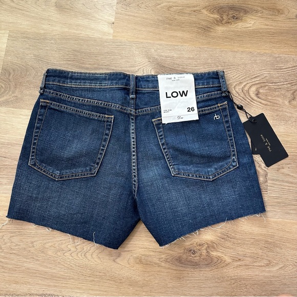 rag & bone Dre Low Rise Short Aster Size 26 NWT - Picture 2 of 9